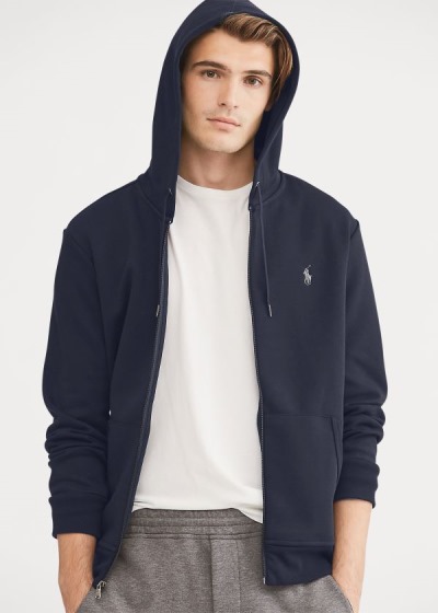 Moletom Polo Ralph Lauren Double-Knit Full-Zip Homem 92614-BMQG